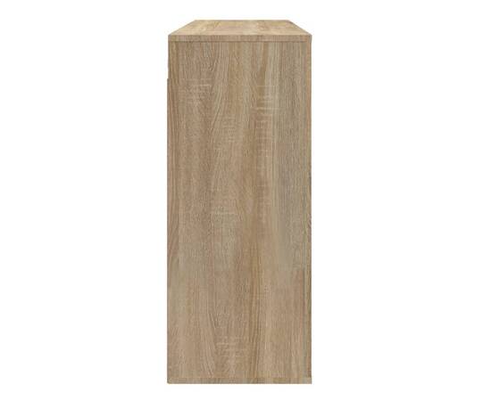 Dulap de perete, stejar sonoma, 80x33x80 cm, lemn prelucrat, 5 image