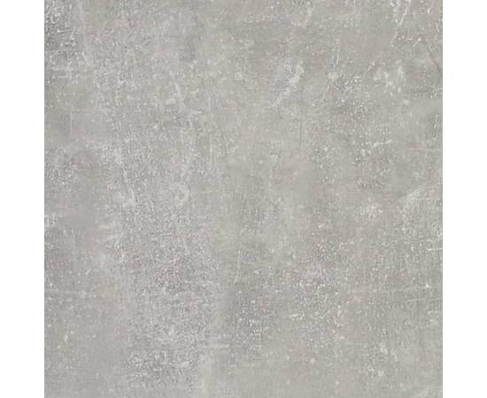 Noptiere, 2 buc., gri beton, 40x35x50 cm, 10 image