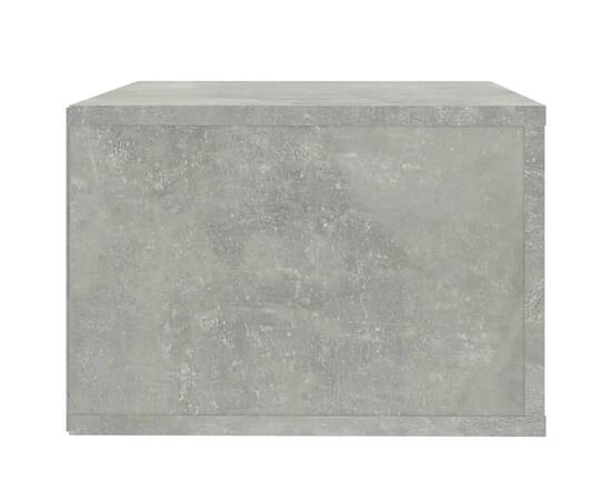 Noptiere de perete, 2 buc., gri beton, 50x36x25 cm, 9 image