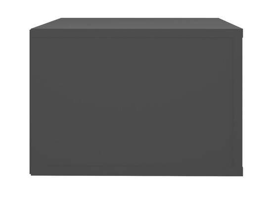 Noptiere de perete, 2 buc., negru, 50x36x25 cm, 9 image