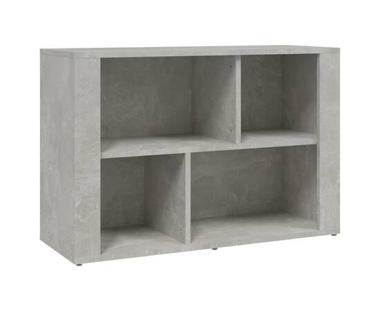 Servantă, gri beton, 80x30x54 cm, lemn prelucrat, 2 image